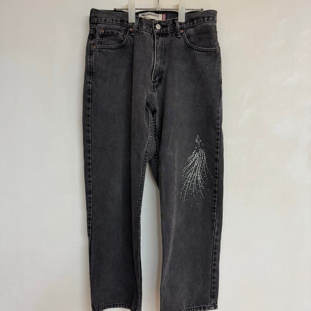 Levis custom denim pants