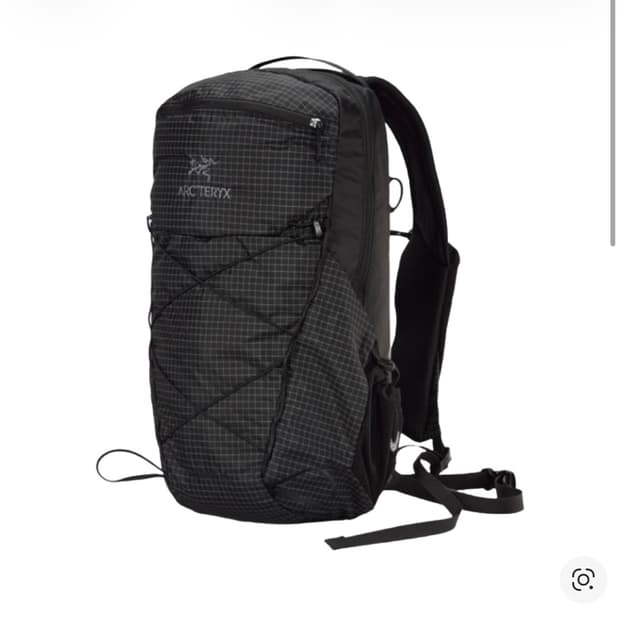 아크테릭스 에어리어스 18 백팩 블랙