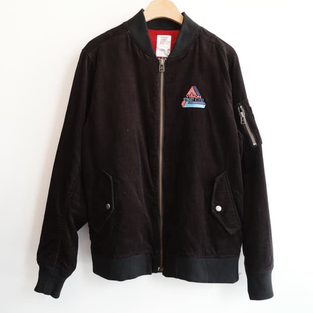 VISION STREET WEAR 코듀로이 MA-1 항공점퍼