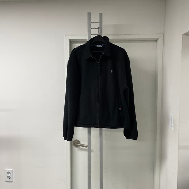 폴로 랄프로렌 플리스 자켓 블랙 XL