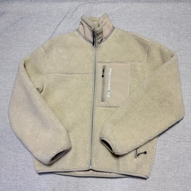 디스이즈네버댓 플리스 자켓