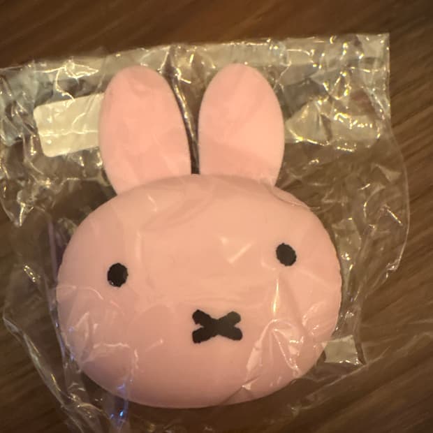 미피 미니 실리콘 파우치 핑크