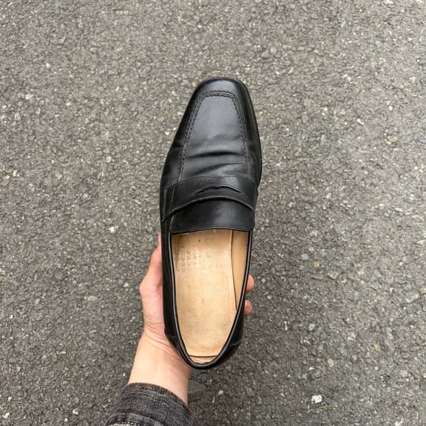 페라가모 레더 페니 로퍼