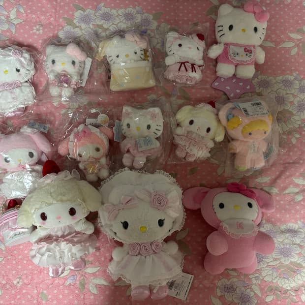 전체일괄판매) 산리오 마이멜로디 키티 마코 누이