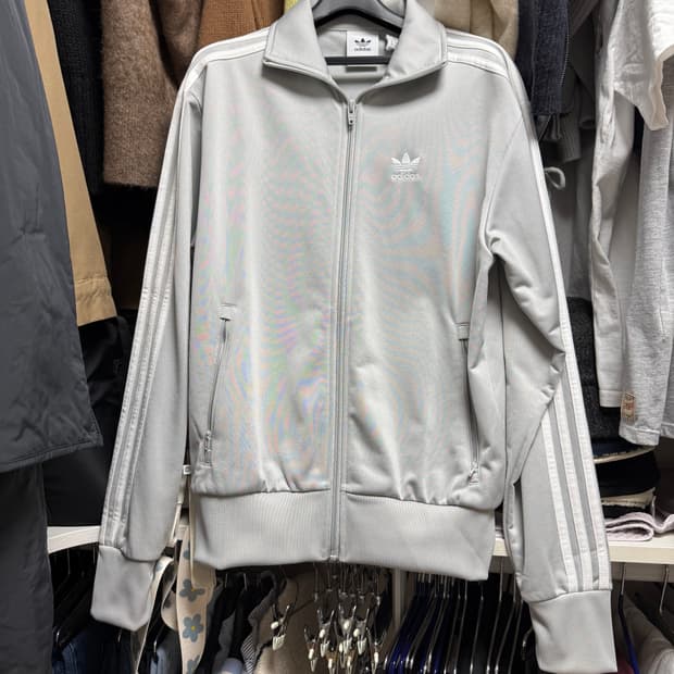 (레어) 아디다스 파이어버드 그레이 져지 xs 