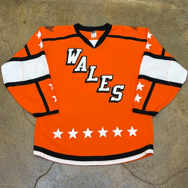 00s Made in canada 미국 빈티지 웨일즈 아이스하키 져지