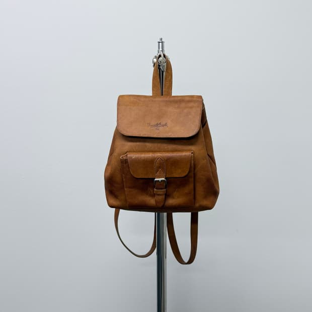 Margaret Howell leather rucksack