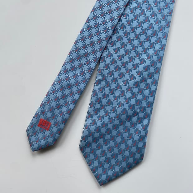 던힐 모노그램 정품넥타이 명품 (dunhill)