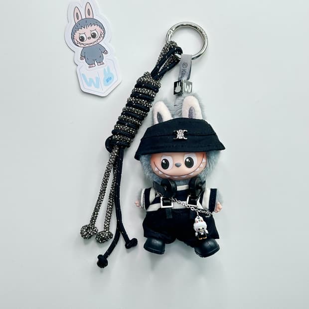 (2)🤠🧐미니라부부 커스텀키링“w”