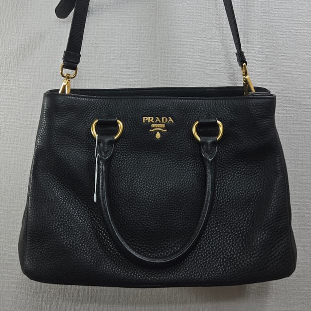 프라다 정품 미착용 -비텔로다이노 토트백 겸 숄더백