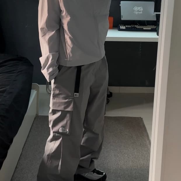 노스페이스 화이트 라벨 닐턴 팬츠 그레이