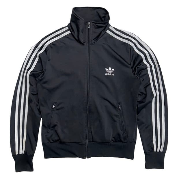 아디다스 블랙 파이어버드 트랙탑 블랙 100