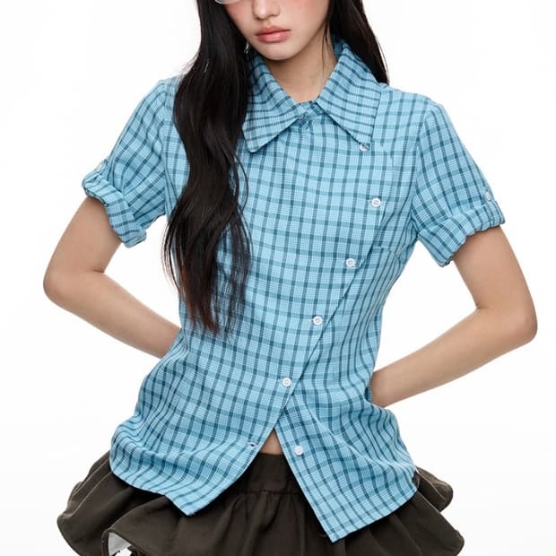 DEAR MY KIKO JIKOO Button Shirt M