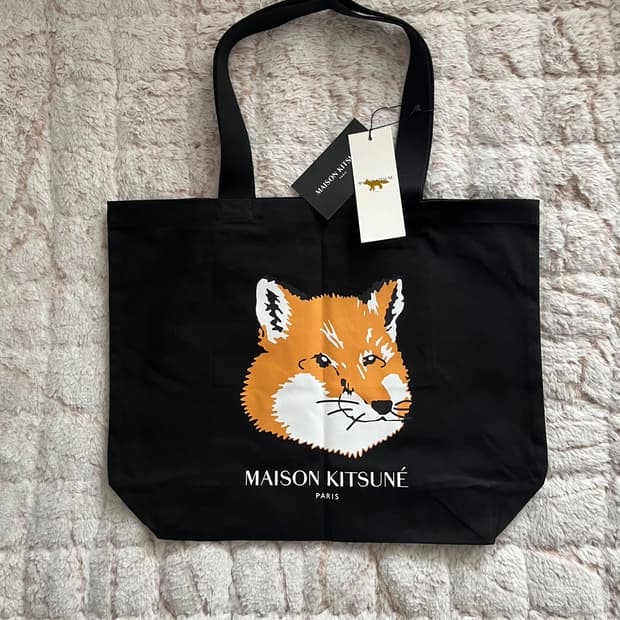 메종키츠네 폭스헤드 에코백 토트백 가방