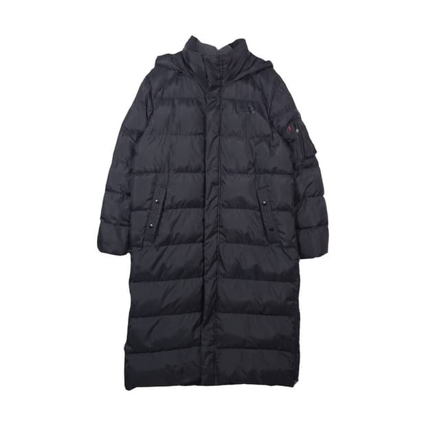 리바이스 유틸리티 포켓 블랙 롱패딩 점퍼 L