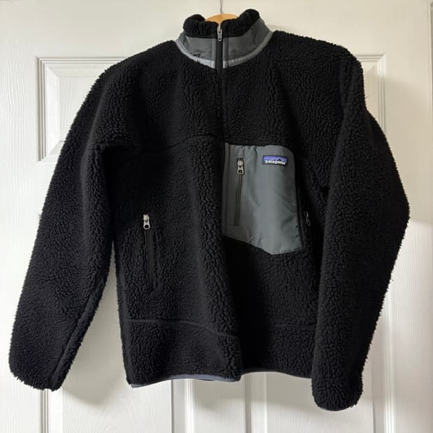 파타고니아 레트로x 플리스 자켓 블랙 (xs사이즈)