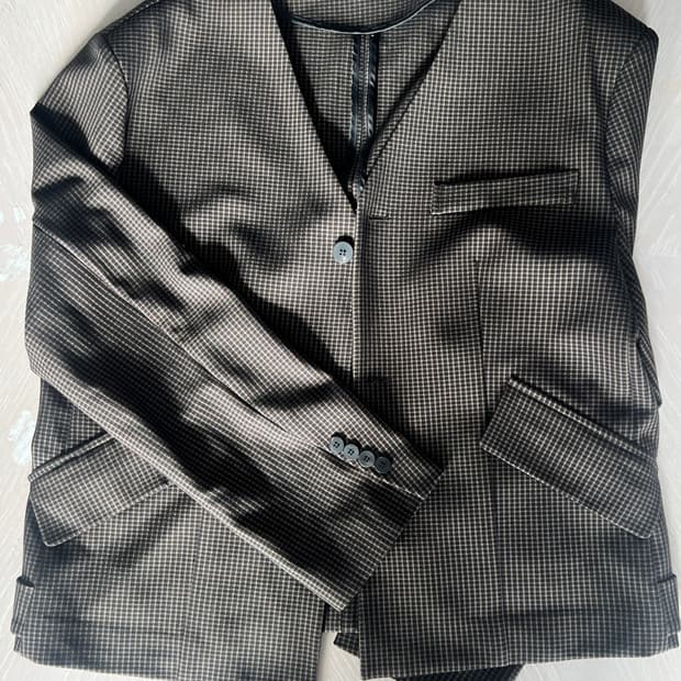 Non floor 자켓 브라운 m 사이즈