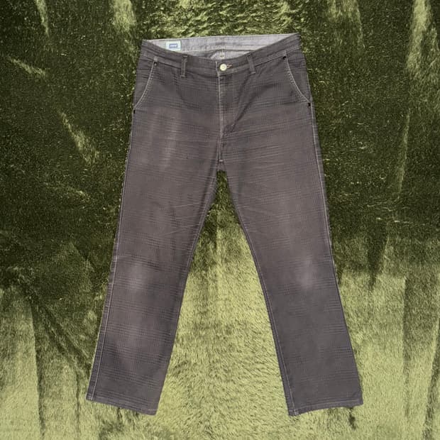 [33] EDWIN 에드윈 MADE IN JAPAN 체크 웜 팬츠