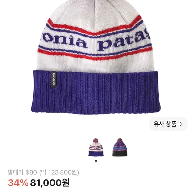 Patagonia beanie