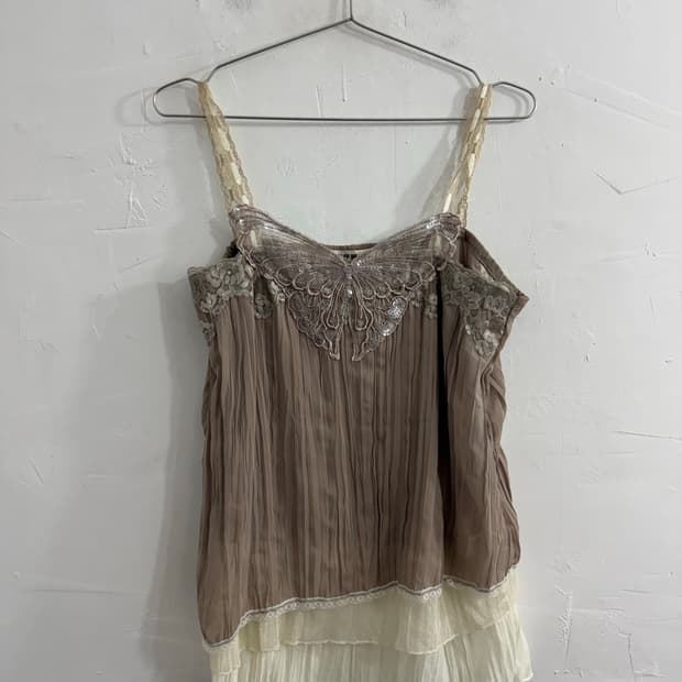 clef de sol butterfly sleeveless
