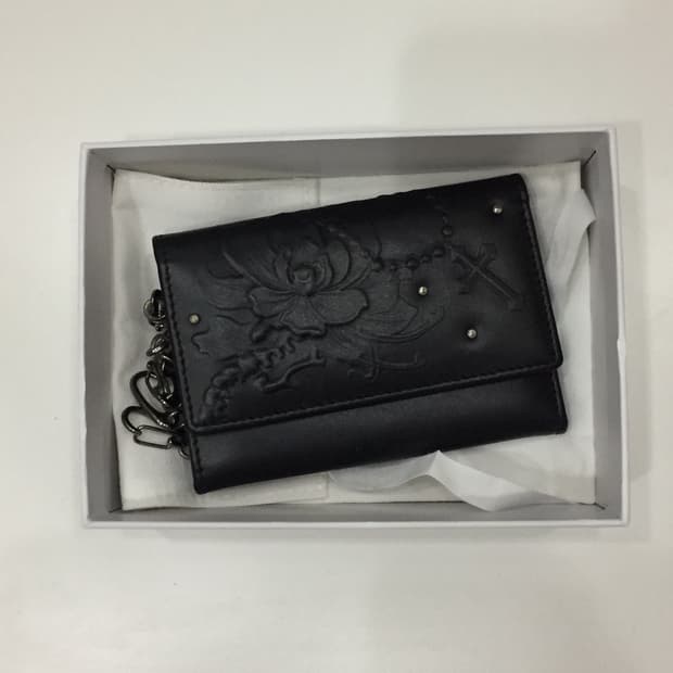 러프넥 Obsidia Keyring Wallet Black 판매합니다