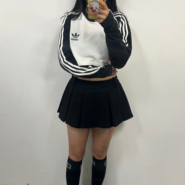 아디다스 커스텀 크롭티[1606]