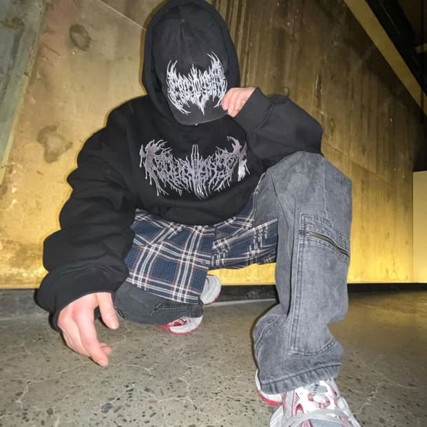 프로젝트 G/R 메탈릭 로고 캡 블랙