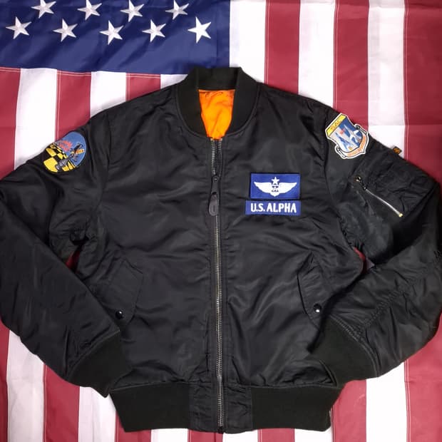 오리지날  알파사 미공군 민수용 MA-1 항공자켓