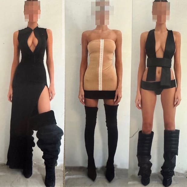 라가말락 코르셋 드레스