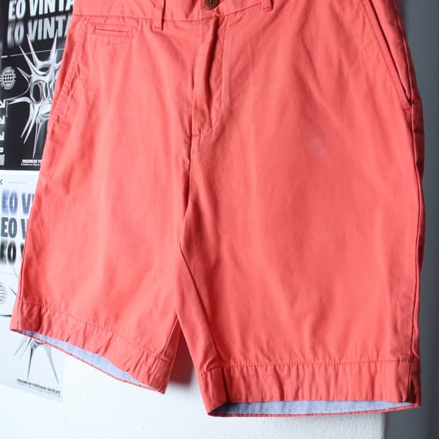 (XL) 타미힐피거 반바지 팬츠 핑크 무지 아메카지-P9725