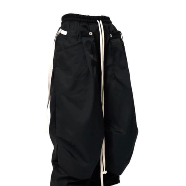 뉴치프시크 레이어드 팬츠 블랙