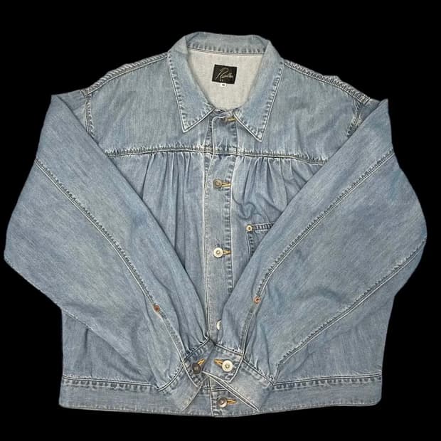 니들스 데님자켓(연청) 사이즈 M 남녀공용