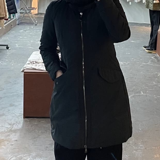 몽클레르 구스 블랙 롱패딩 H1500