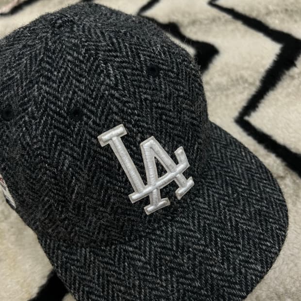 MLB 헤리티지 트위드 LA 캡/그레이