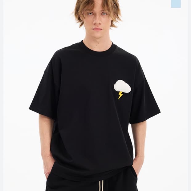 SQQZ  PROJECT 오버사이즈 컴포트 스트릿웨어 탑 