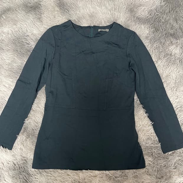 띠어리 긴팔 블라우스