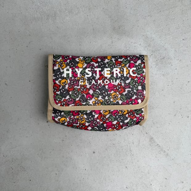 히스테릭 글래머 베어 파우치 / 지갑
