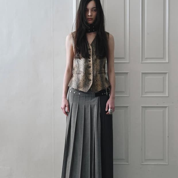 데어드 strap-back Tailored vest