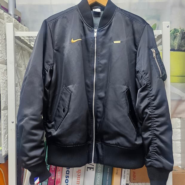 나이키 펑크 항공패딩점퍼 100 봄버자켓 FFF 블루종 XD41