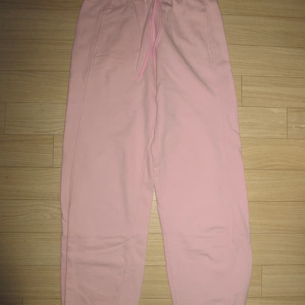 베이비베어 빈티지 자체제작 핑크 조거팬츠