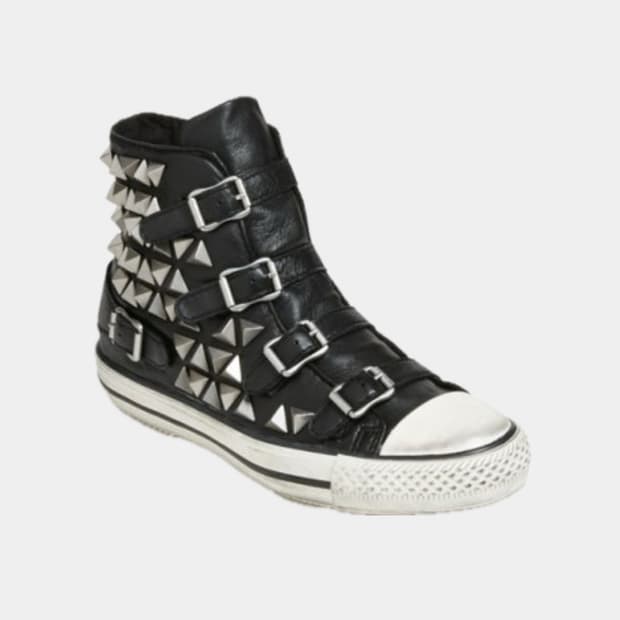 ASH 아쉬 스터드 하이탑 스니커즈 37