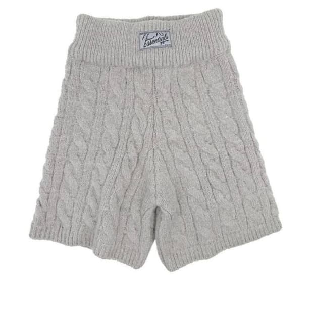 샵페어리 니트 하프팬츠