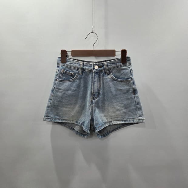 토템 데님 핫팬츠 27/30