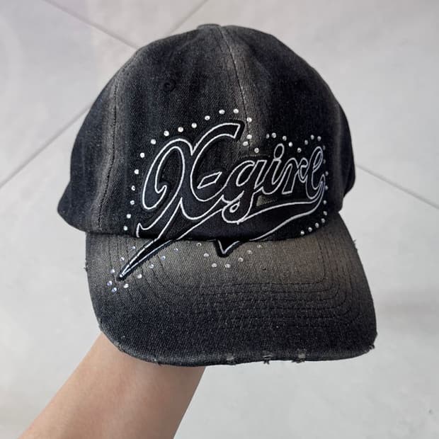 LOGO DENIM CAP 로고 데님 모자