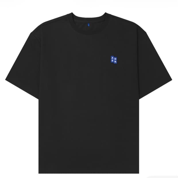 S M L XL 아더에러 시그니피컨트 TRS태그 01 반팔티 블랙 판매