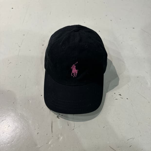 폴로랄프로렌 핑크포니 볼캡 모자