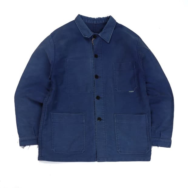 Vintage French Mole Skin  Jacket