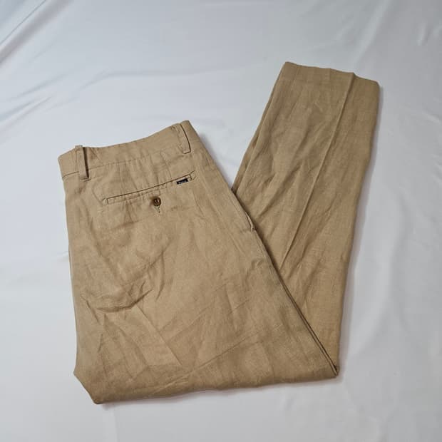 폴로 랄프로렌 신형 린넨 치노팬츠 코튼팬츠 바지 클래식 30