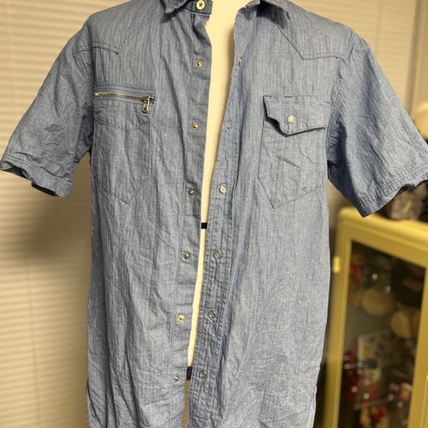 NONNATIVE 인디고 닥터 반팔셔츠 3