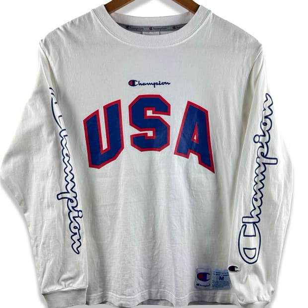 챔피온 USA 스펠아웃 롱슬리브2832